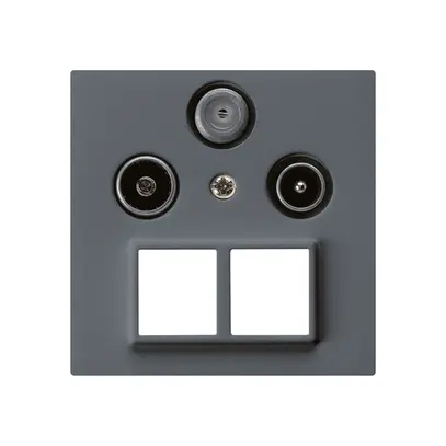 Presa antenna INC R/TV/SAT HMS kallysto A antracite 