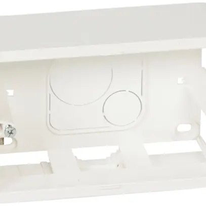 Scatola AP MOS 1×3 moduli bianco p=40mm 
