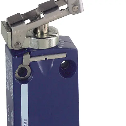 Interrupteur de position OsiSense XCMD levier à galet repliable, câble 1m 