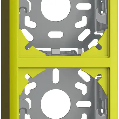 Capot avec plaque de base 2×39mm pour combinaison FX vertical/horizontal lemon 