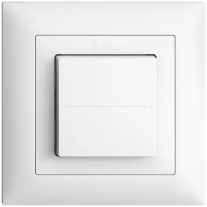 Pulsante RF EnOcean Feller EDIZIOdue FMI, 2c/1t, senza batterie, bianco 