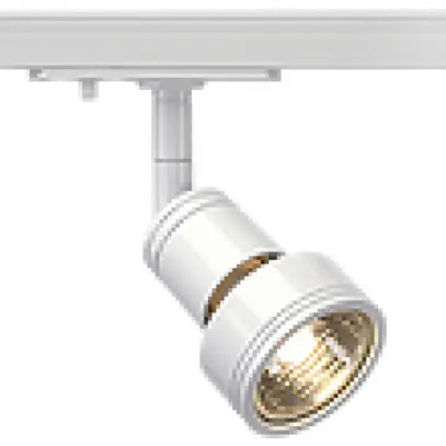 Projecteur SLV PURI, GU10 50W avec adaptateur 1-phase IP20 blanc 