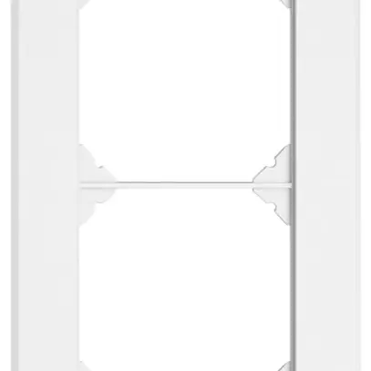 Intestazione INC EDIZIO.liv SNAPFIX® 4×1 per combinazioni a libera scelta bianco 