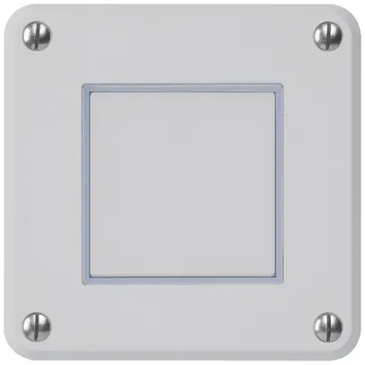 Contact à poussoir ENC robusto IP55 gris 