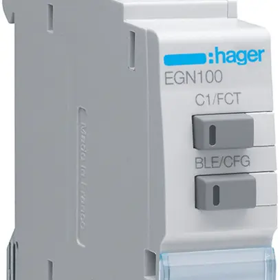 Timer multifunzionale digitale Hager EGN100 con Bluetooth, 1 canale 
