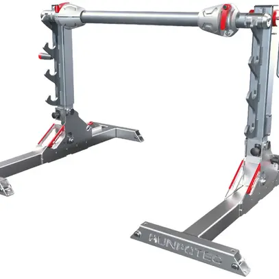 Elévateur pour bobine RUNPOLIFTER 4500, axe du touret 1150mm, 58.6kg 