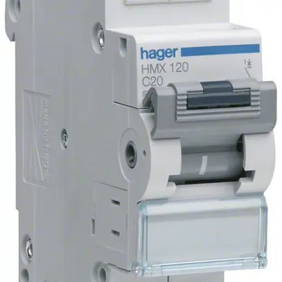 Disgiuntore Hager MCB 1P 230V tipo C 20A 1.5UM 
