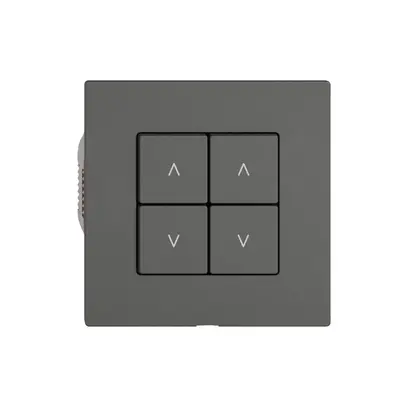 Interruttore tapparelle EDIZIO.liv Wiser SNAPFIX® 2 canali 4 tasti WLAN grs 
