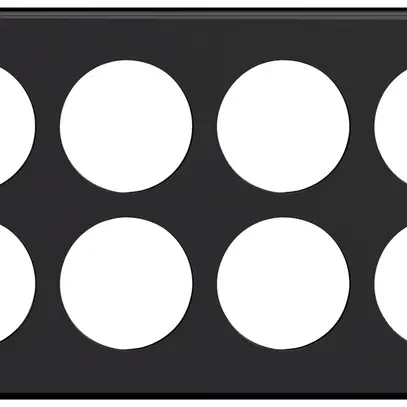 En-tête ENC STANDARDdue 2×4, noir 