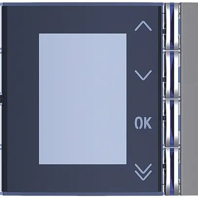 Frontblende für Displaymodul graphitgrau 