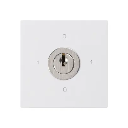 Inserto interruttore a chiave kallysto 0/2L bianco con serratura Kaba 8 