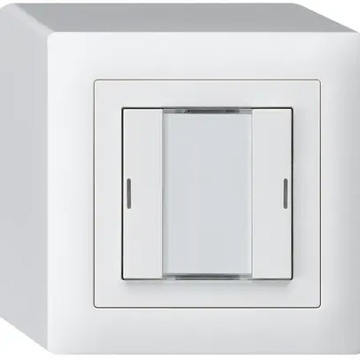 Poussoir AP kallysto KNX 2×blanc LED RGB s/e-link 