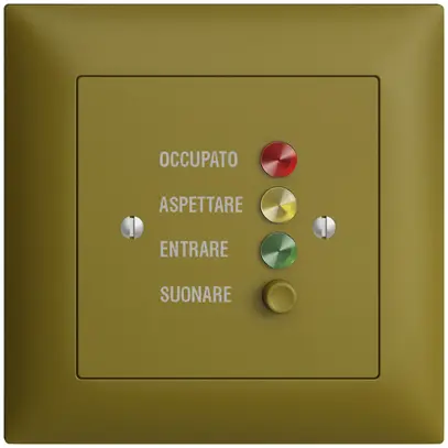 Stazione da porta INC EDIZIOdue olive, per segnale di chiamata 
