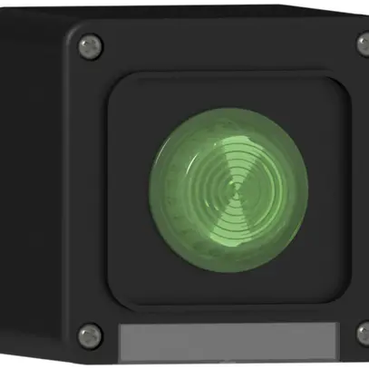 Lampada spia AP ABB NAP 1e LP verde/nero 