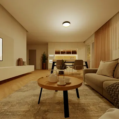 Plafoniera LED Philips Hanno 24W 2700lm 2700K Ø384mm nero/oro 