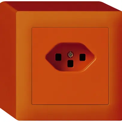 AP-Steckdose kallysto T23 orange Schraubklemme 