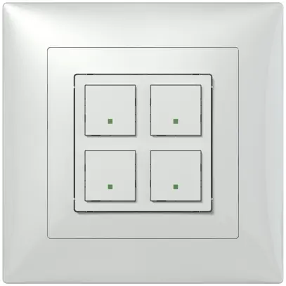 Senseur ENC ABB SIDUS free@home 2×blanc brillant 