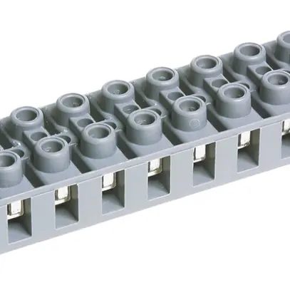 Morsettiera Woertz 12P 0.75…1.5mm² 10A 500V grigio 
