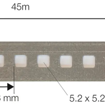 Nastro perforato Kolb R18 acciaio zincato 18×0.6mm 45m 
