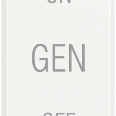 Bilico Axolute per 1 modulo bianco ON-GEN-OFF, MyHOME Axolute 