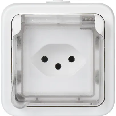 Prise AP PLEXO type 13 blanc 
