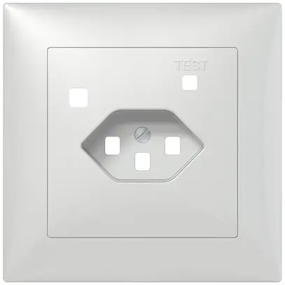 Kit frontal SIDUS B pour prise FI T23 blanc brillant 