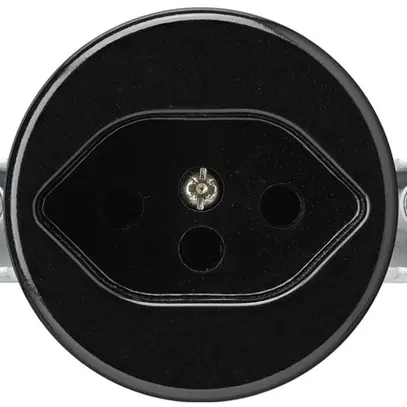 Insert pour prise ENC basico type 13 noir sans sécurité enfants 