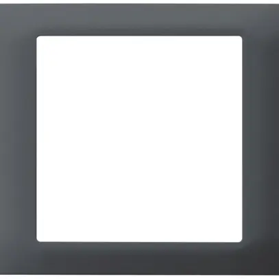 Telaio di copertura kallysto 80×100mm a innesto per scatola INS G3 antracite 