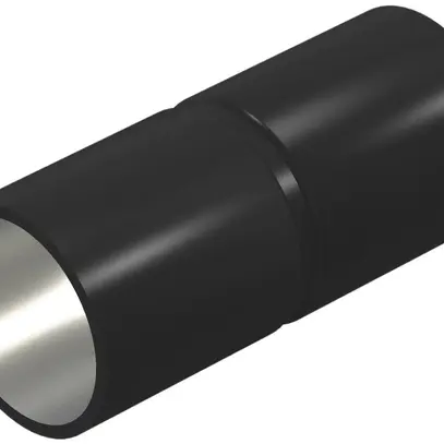 Manicotto Bettermann M50 senza filetto per tubo acciaio nero 