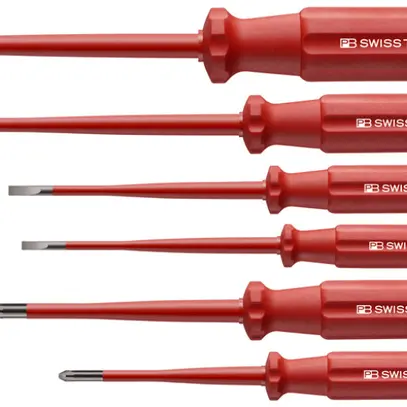 Jeu de tournevis PB plat 2, 3, 4, 5 PZ 1, 2 VDE 1000VAC/1500VDC 