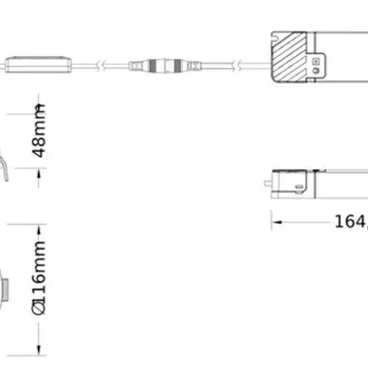 Downlight LED LEDVANCE COMFORT OP 13W 1430lm 930/940 IP20/44 95° DA Ø116 bianco 