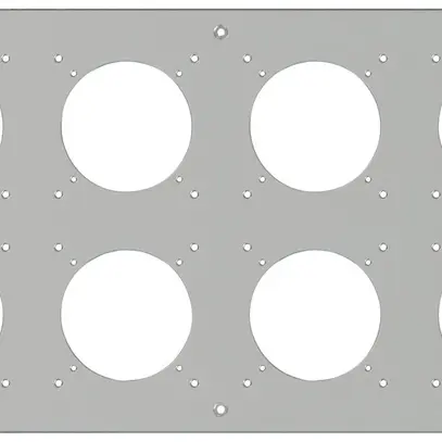 Intestazione INC ELEMENT SNAPFIX® 2×4 425×225mm alluminio 