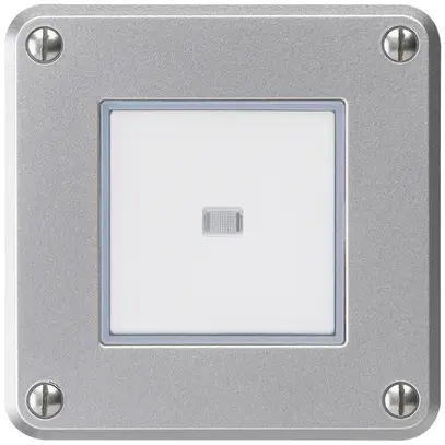Interruttore INC robusto IP55 schema 3 illuminato alluminio 