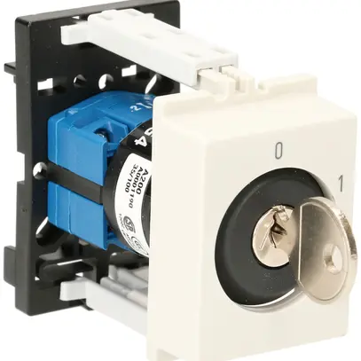 Interruttore a chiave AMD K&N, 10A/440V 0/1L, "0-1" 
