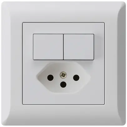 Combinazione INC 2×A-R/1P+T13 grigio chiaro kallysto.line con protezione bambini 