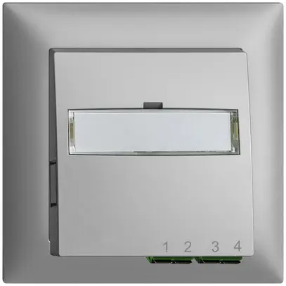 Boîte de raccordement ENC FTTH EDIZIOdue FH 2×LC APC Duplex FMI silver 