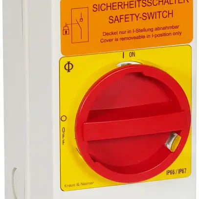 Interruttore di revisione AP K&N 40A/400V 0/3L RD/YW 