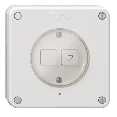 Interruttore INC 1K/2T scena NEVO Wiser bianco 