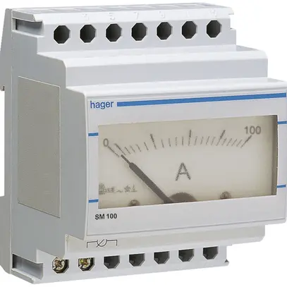 Amperometro INS Hager 0…100A 