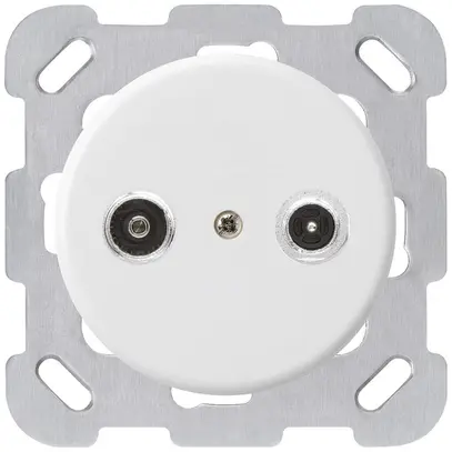 Prise d'antenne ENC basico TV-R montage B 19dB 2GHz blanc 