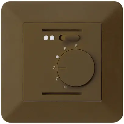 Thermostate d'ambiance ENC kallysto.trend brun pour plancher chauffant 