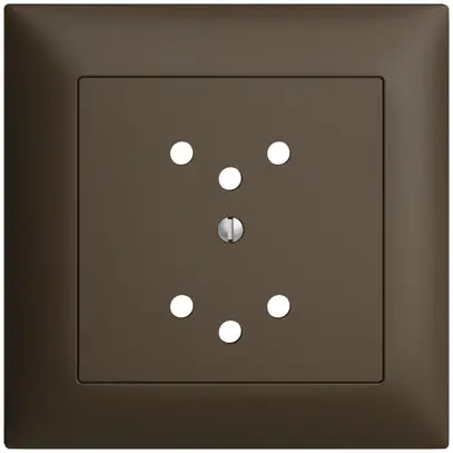 Frontset coffee 88×88mm 2×T12 EDIZIOdue 