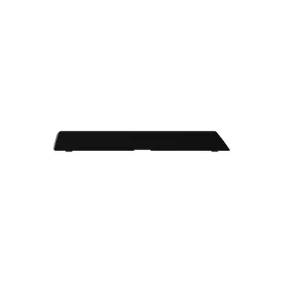 Plaquette indicatrice STANDARDdue pour sortie oblique, noir 