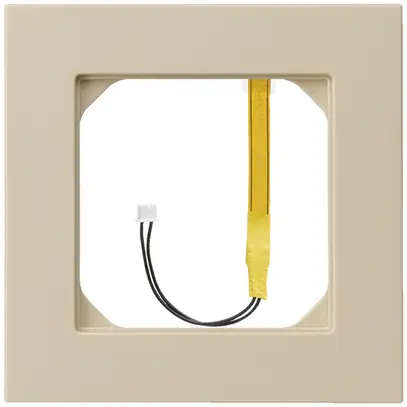 Telaio di copertura kallysto.pro 1×1 beige per illuminazione angolo verde 