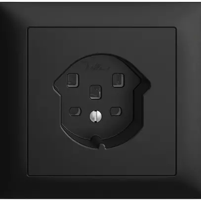 Presa INS EDIZIOdue T25 16A nero con morsetti innest. 