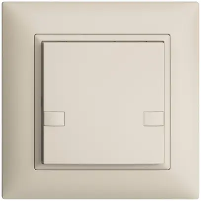 Poussoir ENC KNX 1× EDIZIOdue colore crema RGB sans LED 