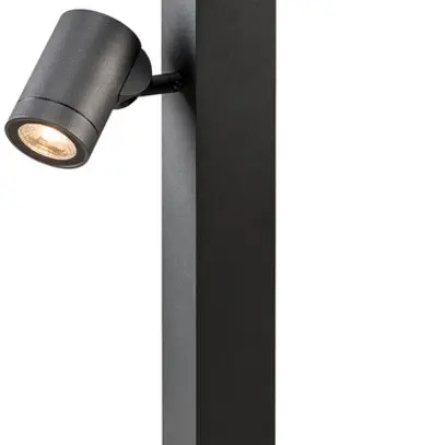 Borne lumineuse LED SLV HELIA Double 2×8W 3000K 900lm IP55 anthracite 750mm DIM 