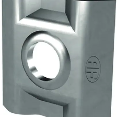 Placca di serraggio Flury FE 85 acciaio inossidabile A4, Ø 6…10mm p.2 conduttore 
