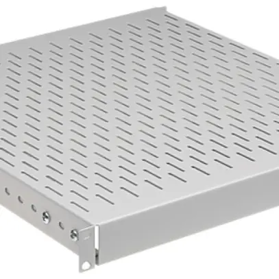 Support d'appareils 19" R&M p=650mm pour rack p=1000mm tôle d'acier gris 