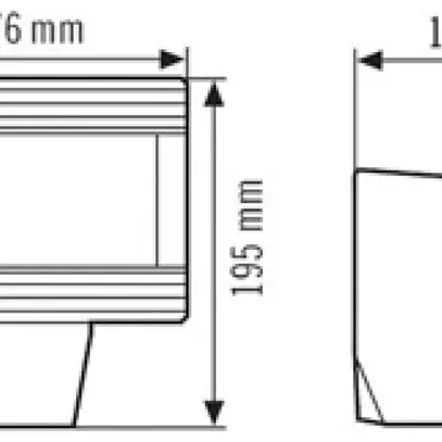 Proiettore LED ESYLUX OFR 350 LED 5K, 26W 5000K, bianco 